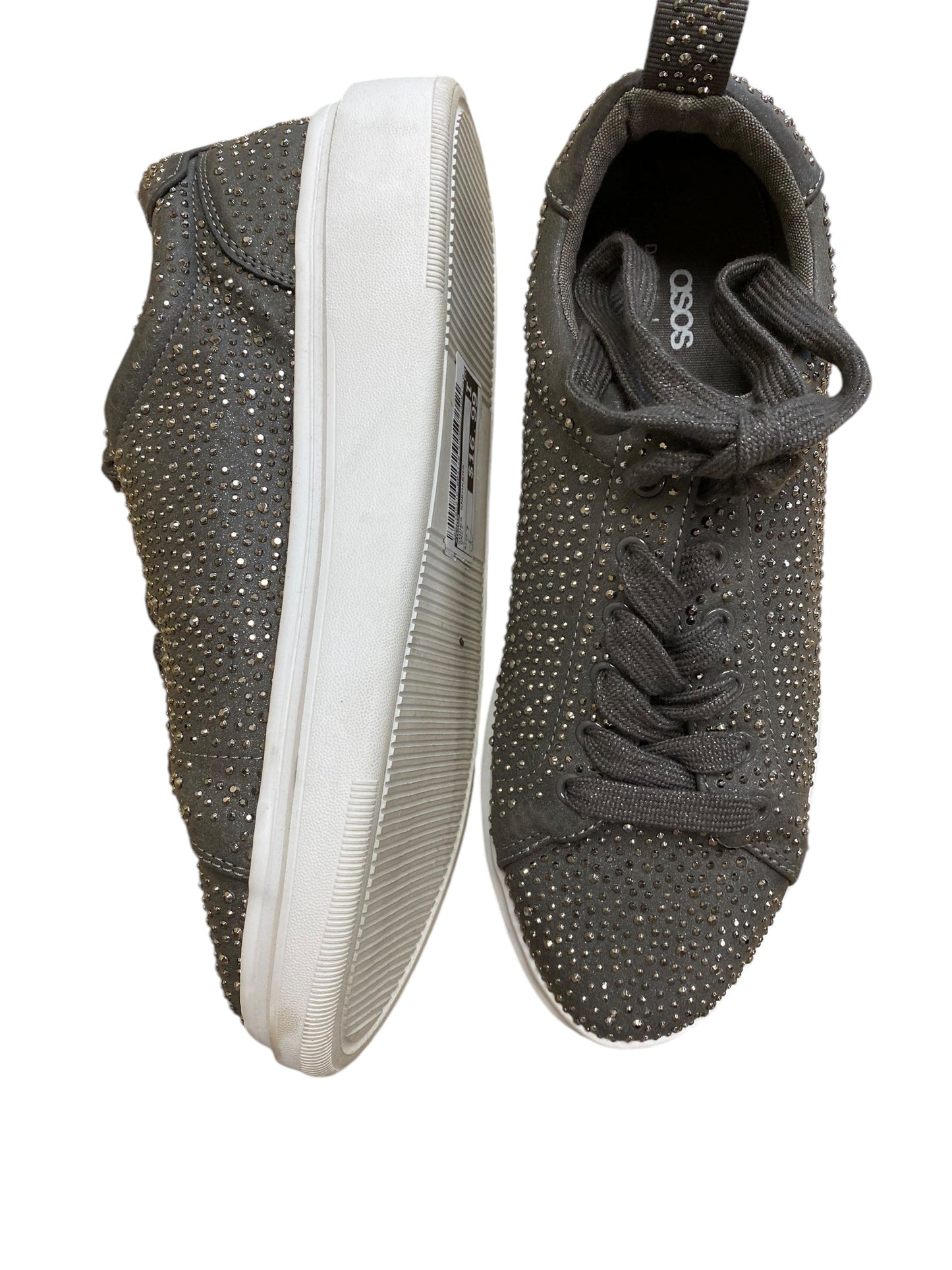 Shoes Sneakers By Asos In Grey, Size: 7