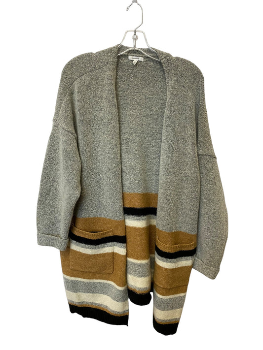 Sweater Cardigan By Maurices In Grey, Size: L