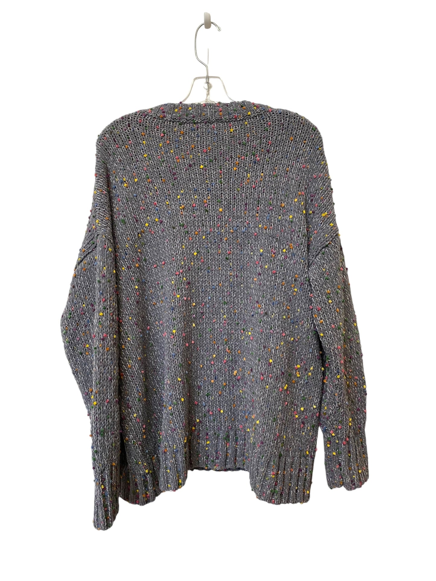 Sweater By Seven 7 In Grey, Size: Xxl