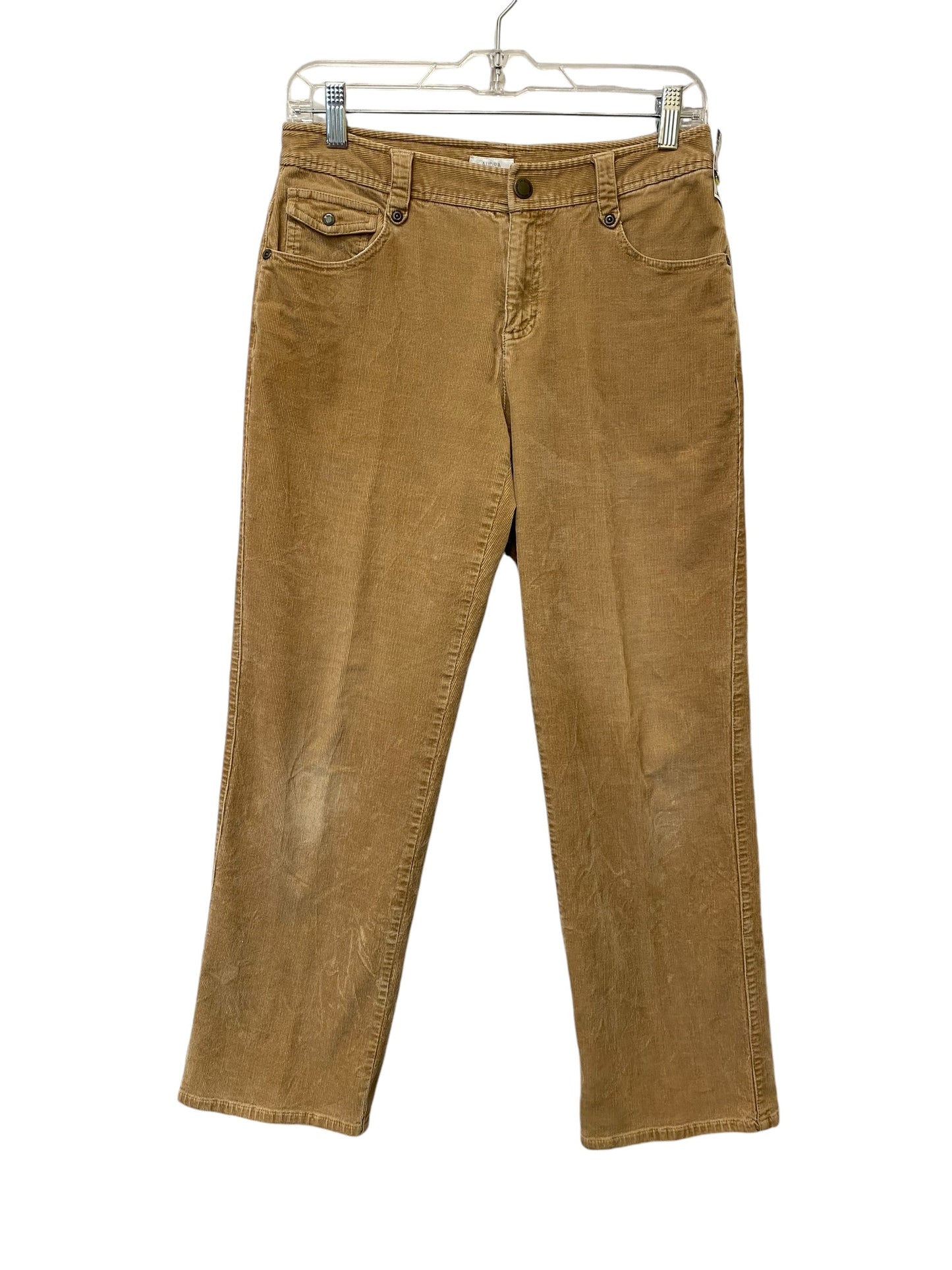 Pants Corduroy By Liz Claiborne In Tan, Size: 6p