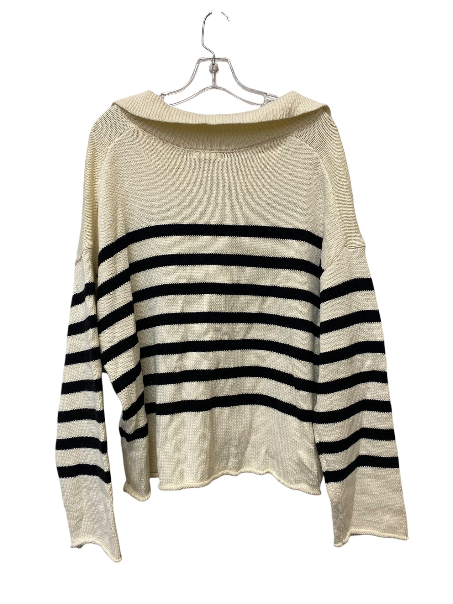 Sweater By Maurices In Cream, Size: Xl