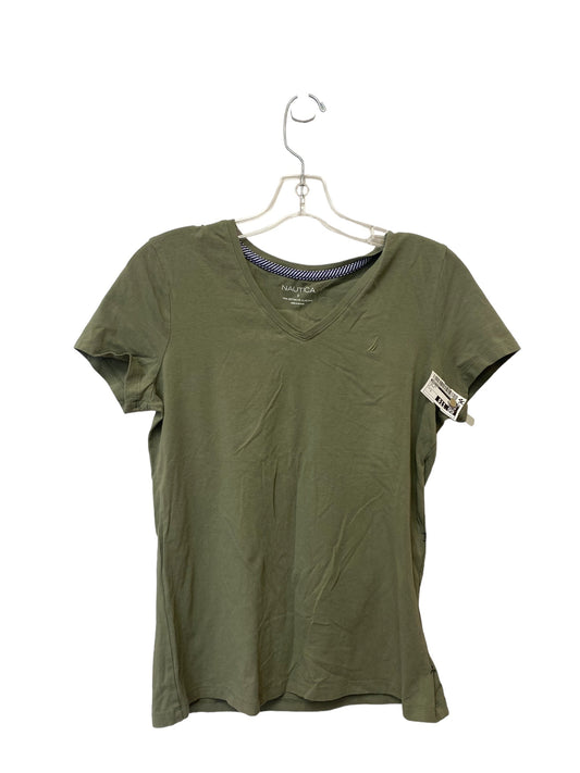 Green Top Short Sleeve Nautica, Size S