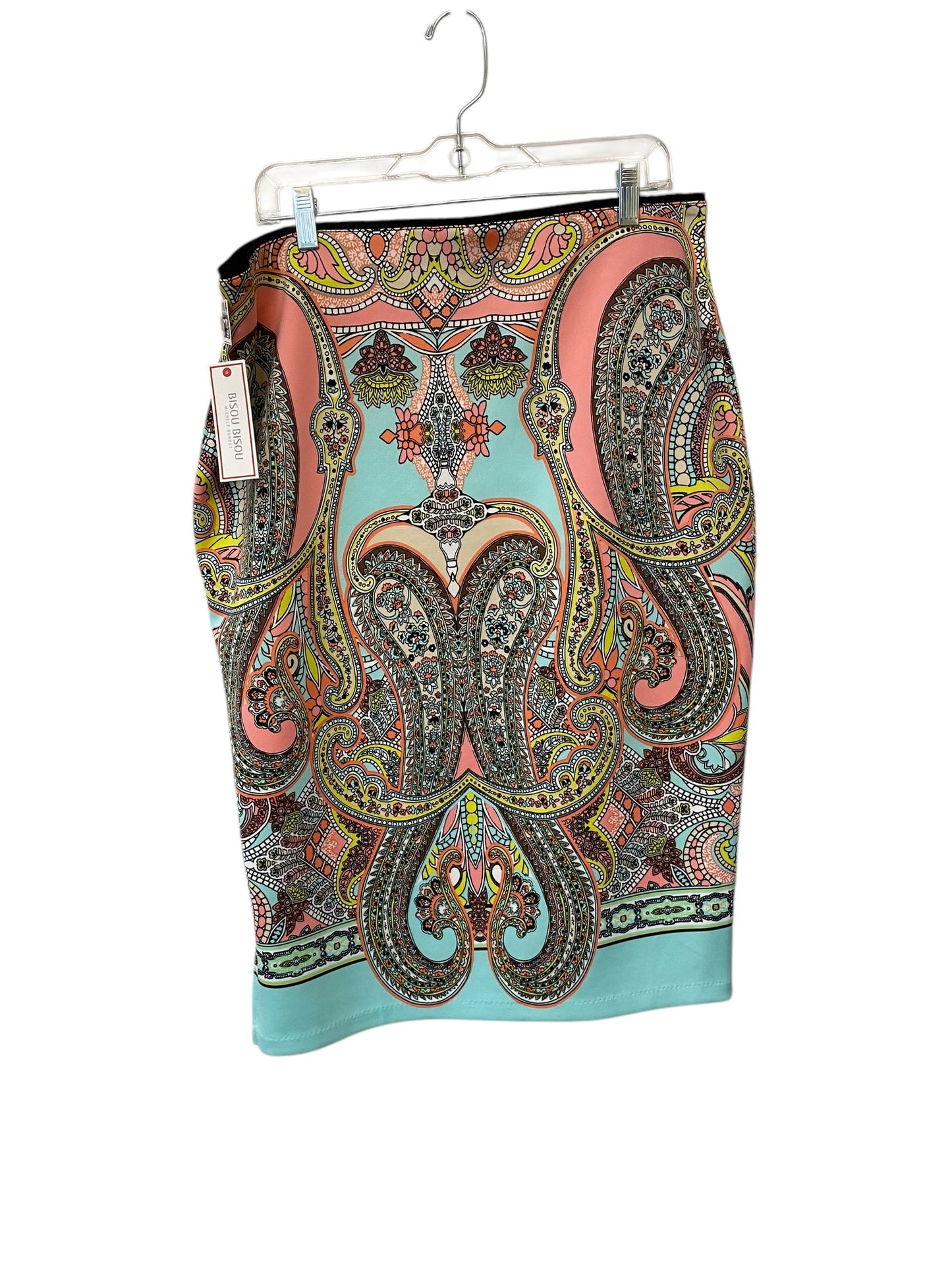 Skirt Maxi By Bisou Bisou In Multi-colored, Size: Xl