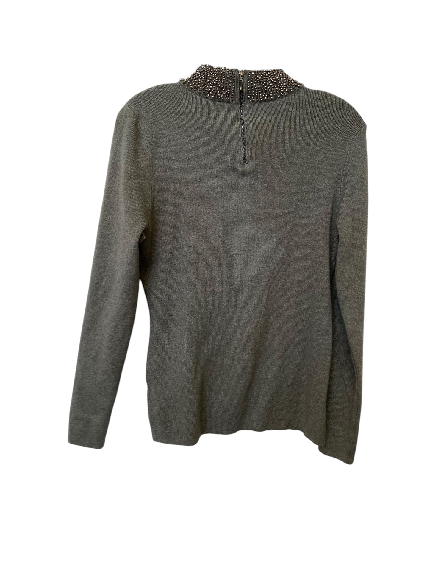 Sweater By White House Black Market In Grey, Size: Lp