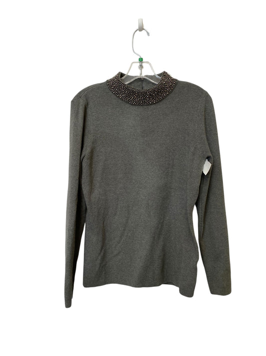 Sweater By White House Black Market In Grey, Size: Lp