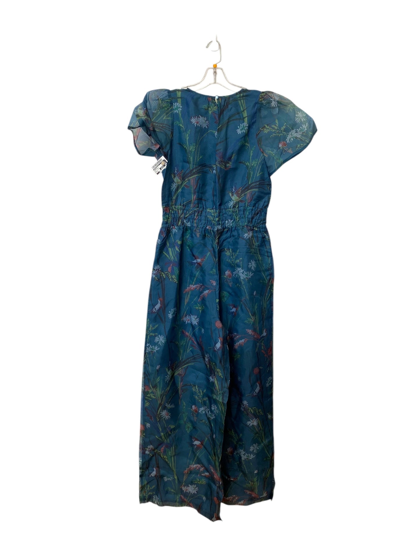 Jumpsuit By Anthropologie In Blue & Green, Size: M