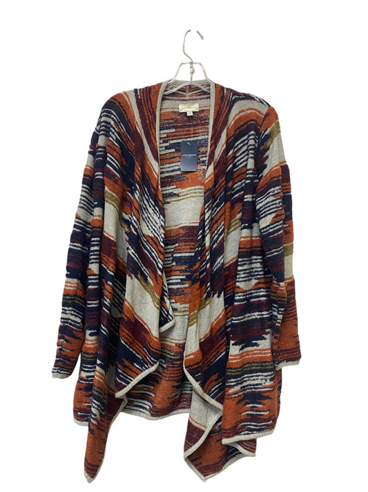 Cardigan By Lucky Brand In Multi-colored, Size: 1x