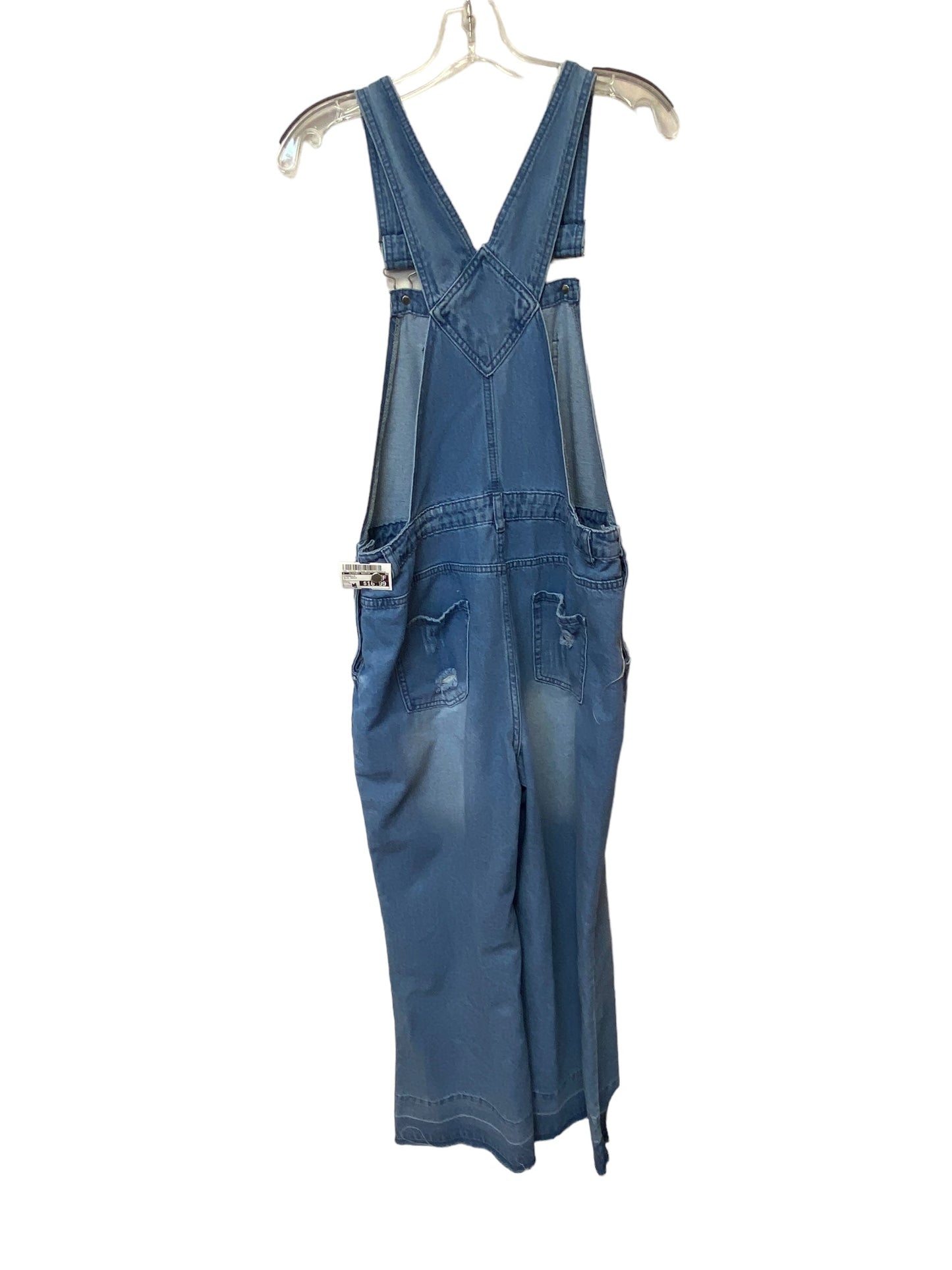Blue Denim Overalls Clothes Mentor, Size L