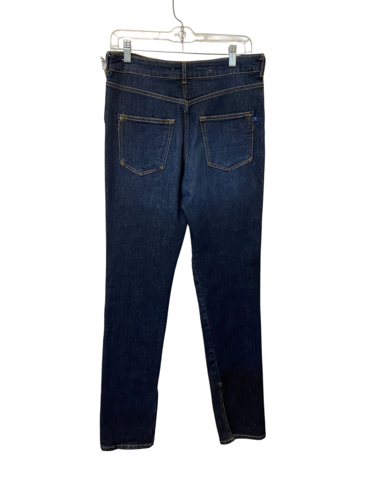 Jeans Straight By Pilcro In Blue Denim, Size: 12