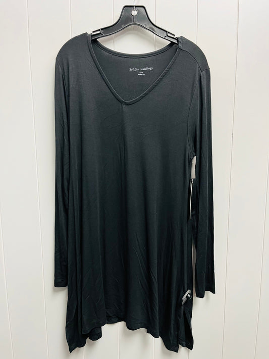 Black Top Long Sleeve Soft Surroundings, Size S