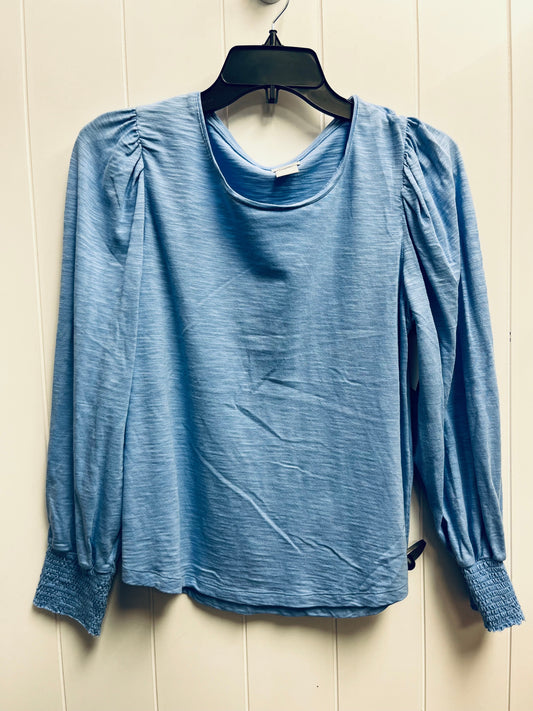 Top Long Sleeve By Chicos In Blue, Size: S