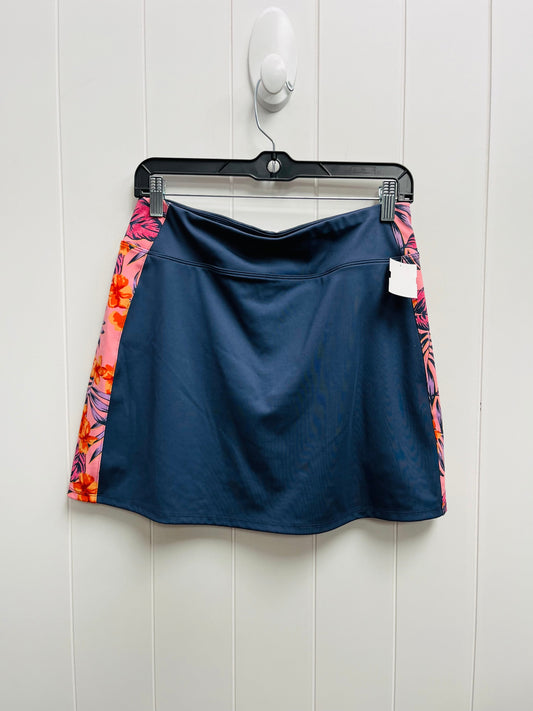 Skort By Tommy Bahama In Blue & Orange, Size: S