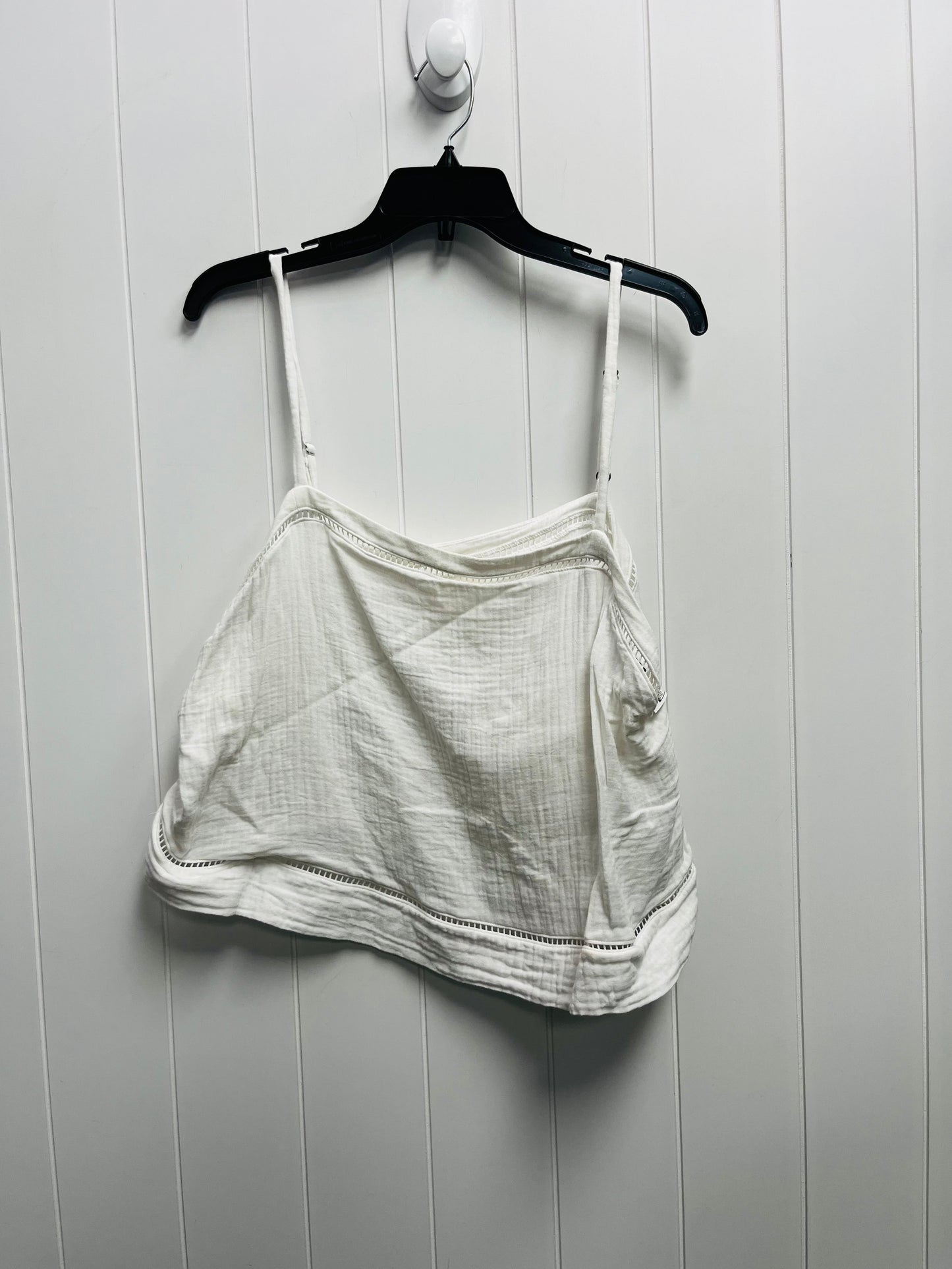 Top Sleeveless By Soma In White, Size: Xxl