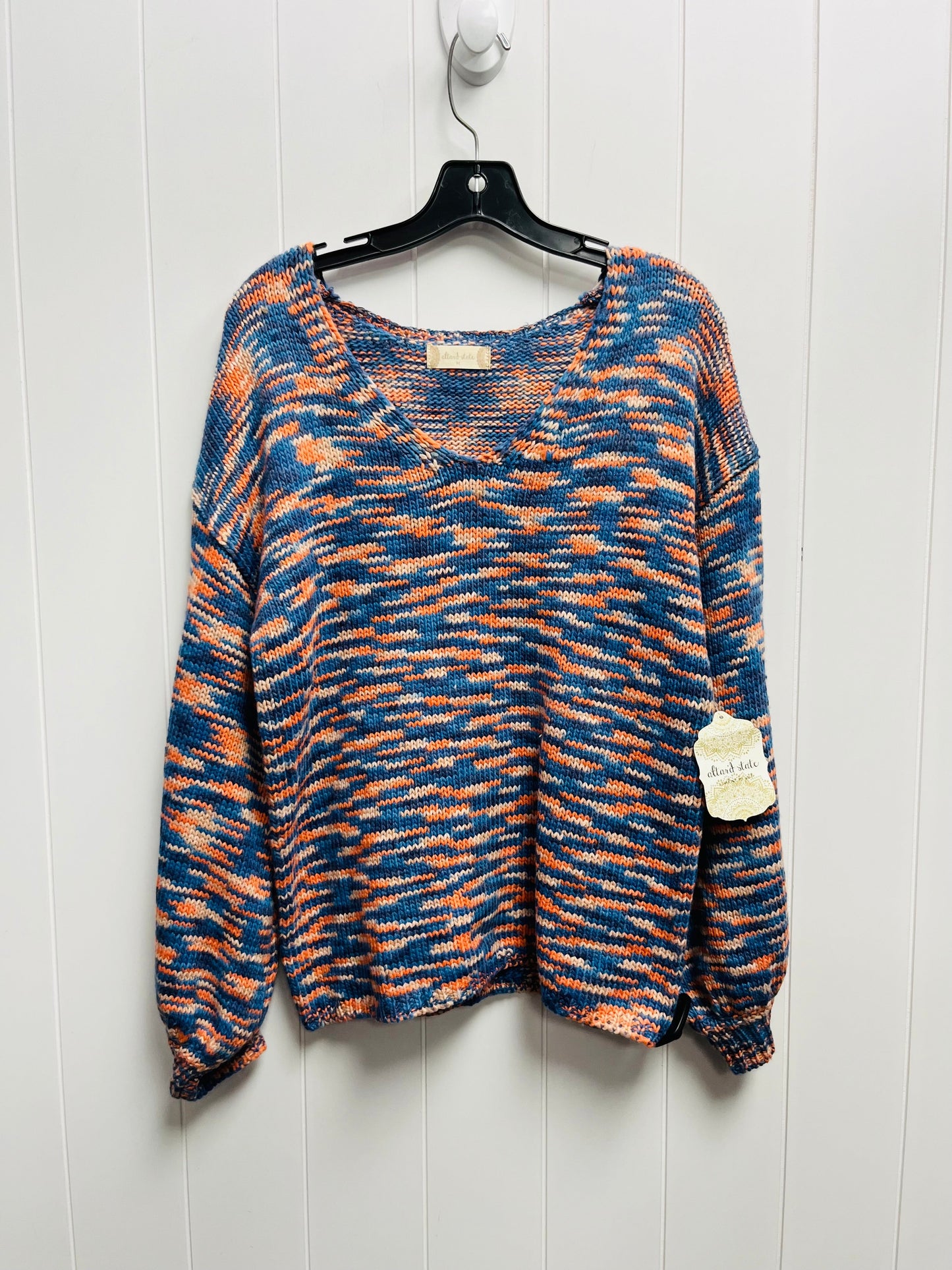 Sweater By Altard State In Blue & Orange, Size: M