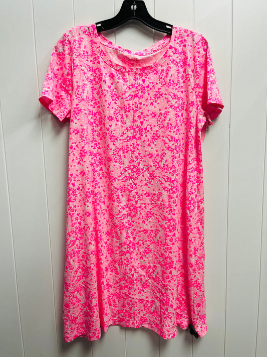 Dress Designer By Lilly Pulitzer In Pink, Size: L