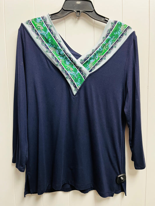 Top Long Sleeve By Chicos O  Size: M