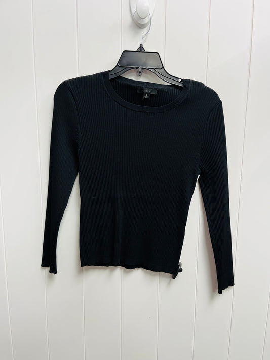 Top Long Sleeve By J. Crew In Black, Size: S