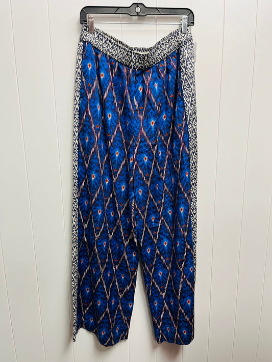 Blue Pants Wide Leg Anthropologie, Size M