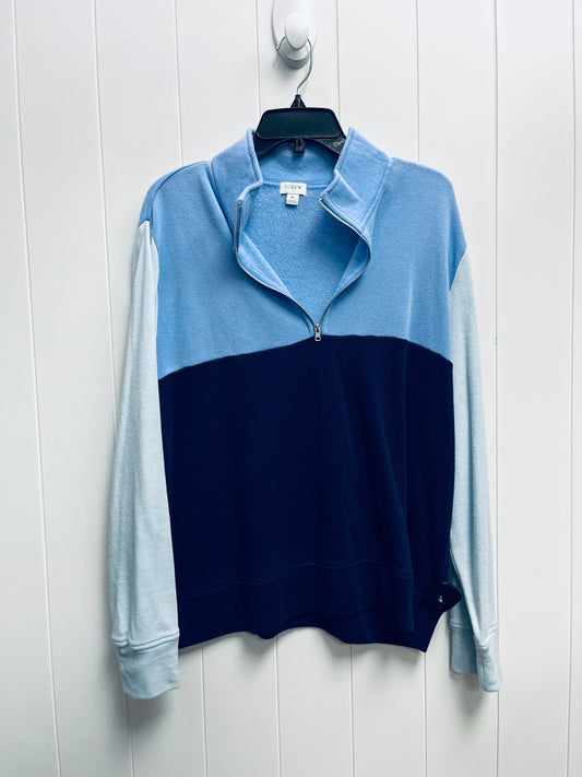 Sweatshirt Collar By J. Crew In Blue, Size: Xl