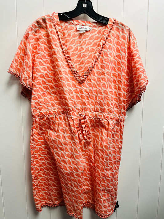 Dress Casual Short By Vineyard Vines In Orange, Size: Xl