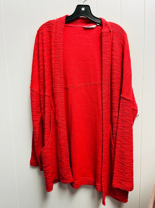 Cardigan By Soft Surroundings In Red, Size: M