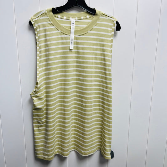 Athletic Tank Top By Lululemon  Size: 10