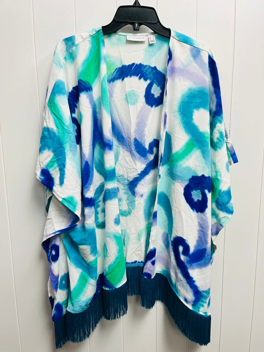 Blue & Green Kimono Susan Graver, Size L