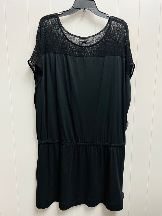 Black Dress Casual Short Lane Bryant, Size 24