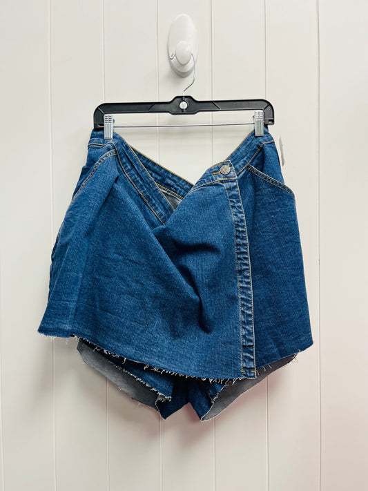 Skort By Torrid In Blue Denim, Size: 24