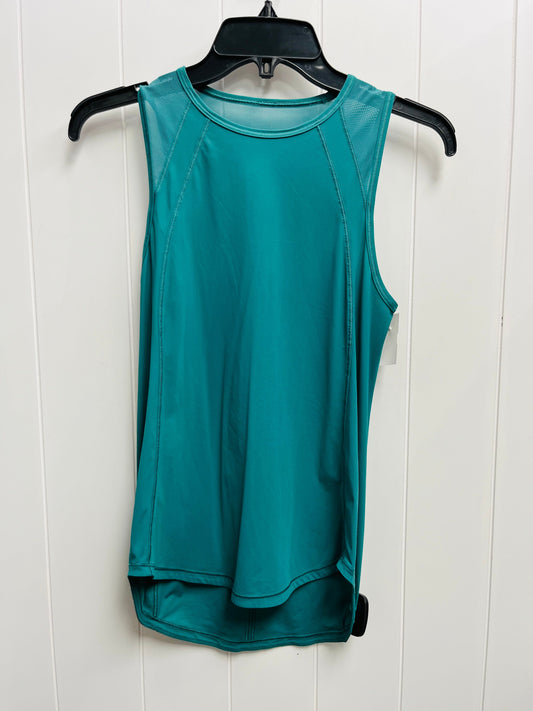 Athletic Tank Top By Lululemon In Green, Size: Xs