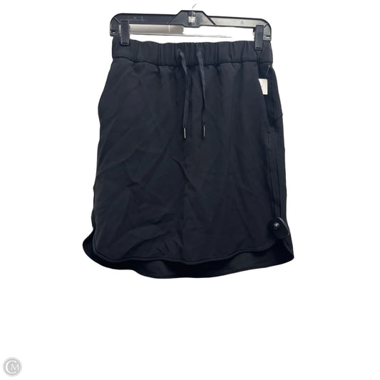 Athletic Skirt By Lululemon In Black, Size: 8