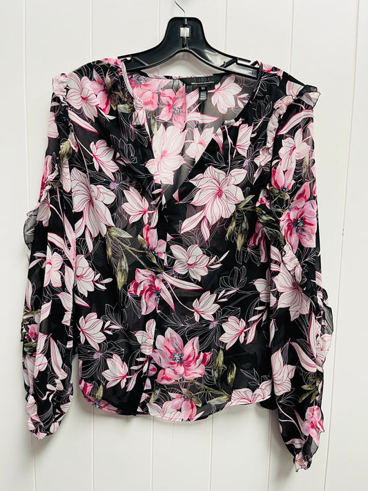 Blouse Long Sleeve By White House Black Market  Size: Xs