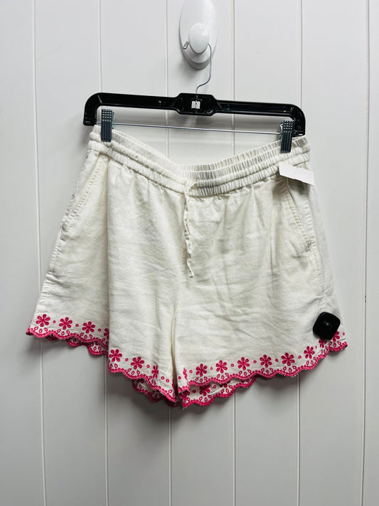 Pink & White Shorts J. Crew, Size S