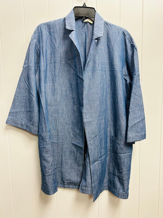 Blue Denim Blazer Eileen Fisher, Size Xs