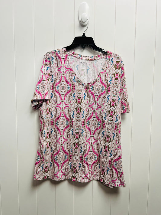 Top Short Sleeve By Lane Bryant In Pink, Size: 18