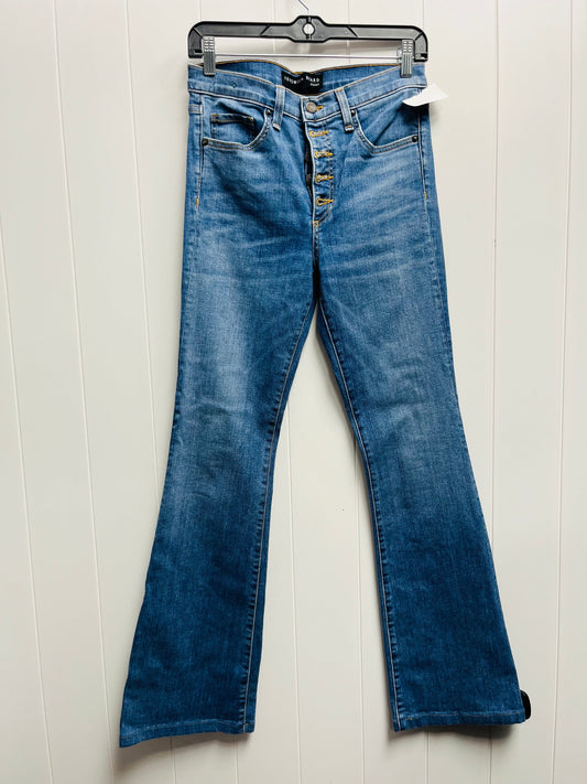 Jeans Flared By Veronica Beard In Blue Denim, Size: 6