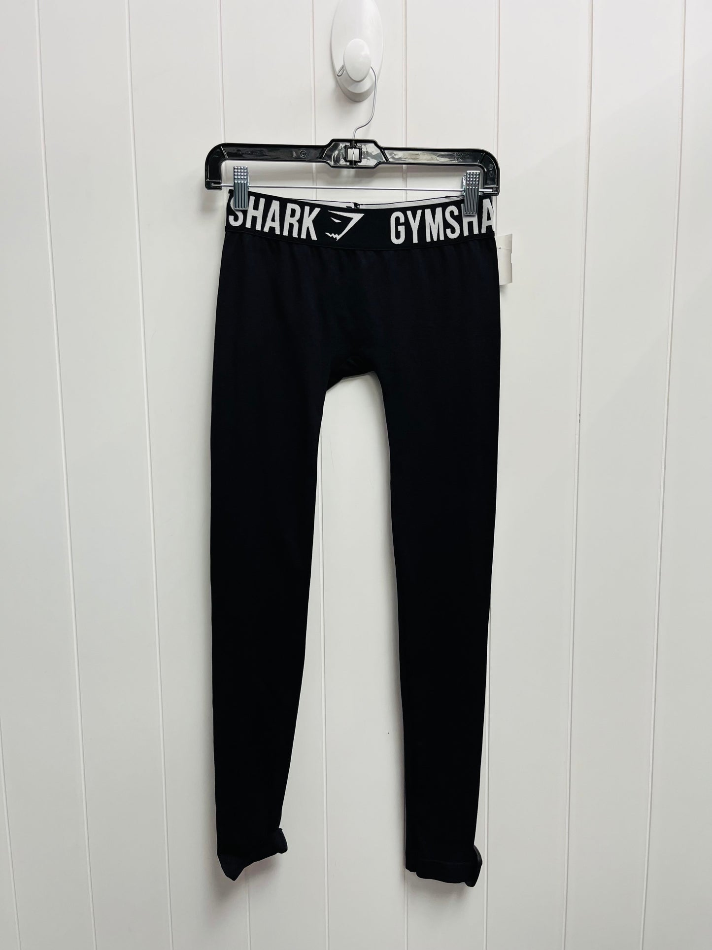 Athletic Leggings By Gym Shark In Black, Size: Xs