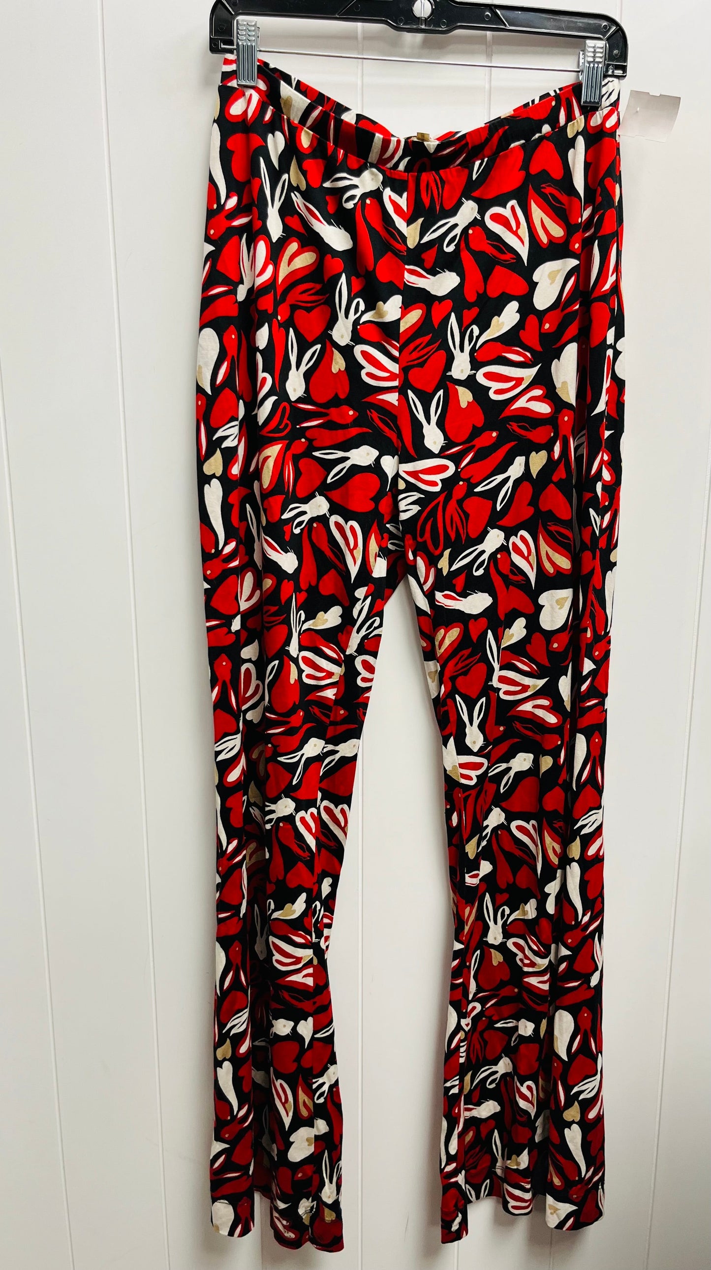 Pants Designer By Diane Von Furstenberg In Red, Size: M