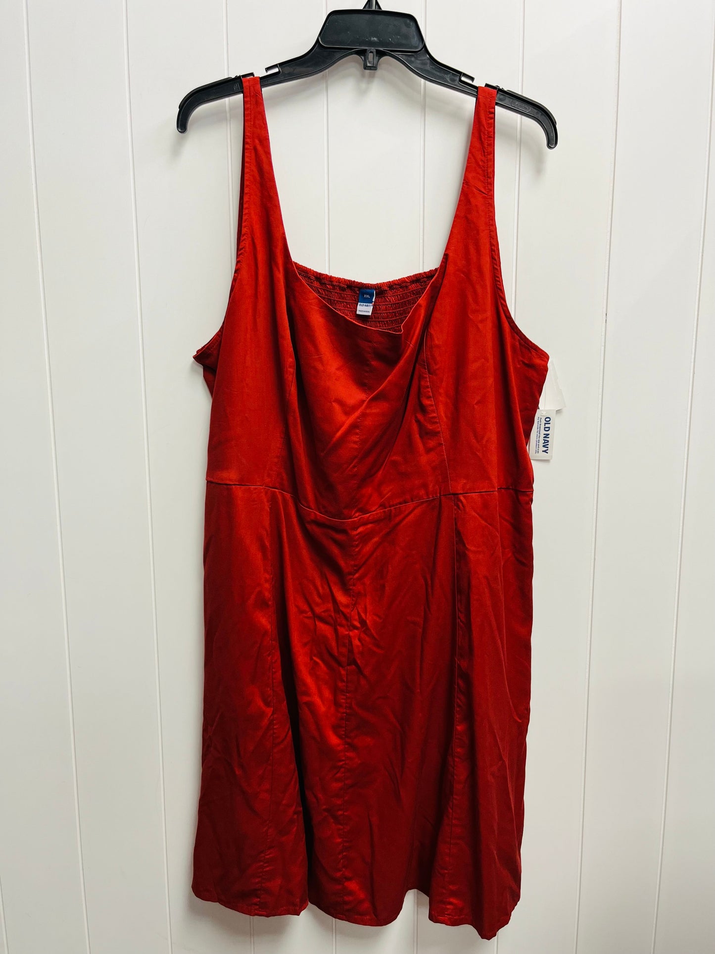 Dress Casual Short By Old Navy In Red, Size: Xxl