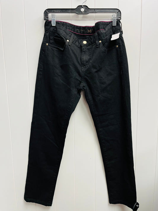 Jeans Designer By Kate Spade In Black Denim, Size: 8