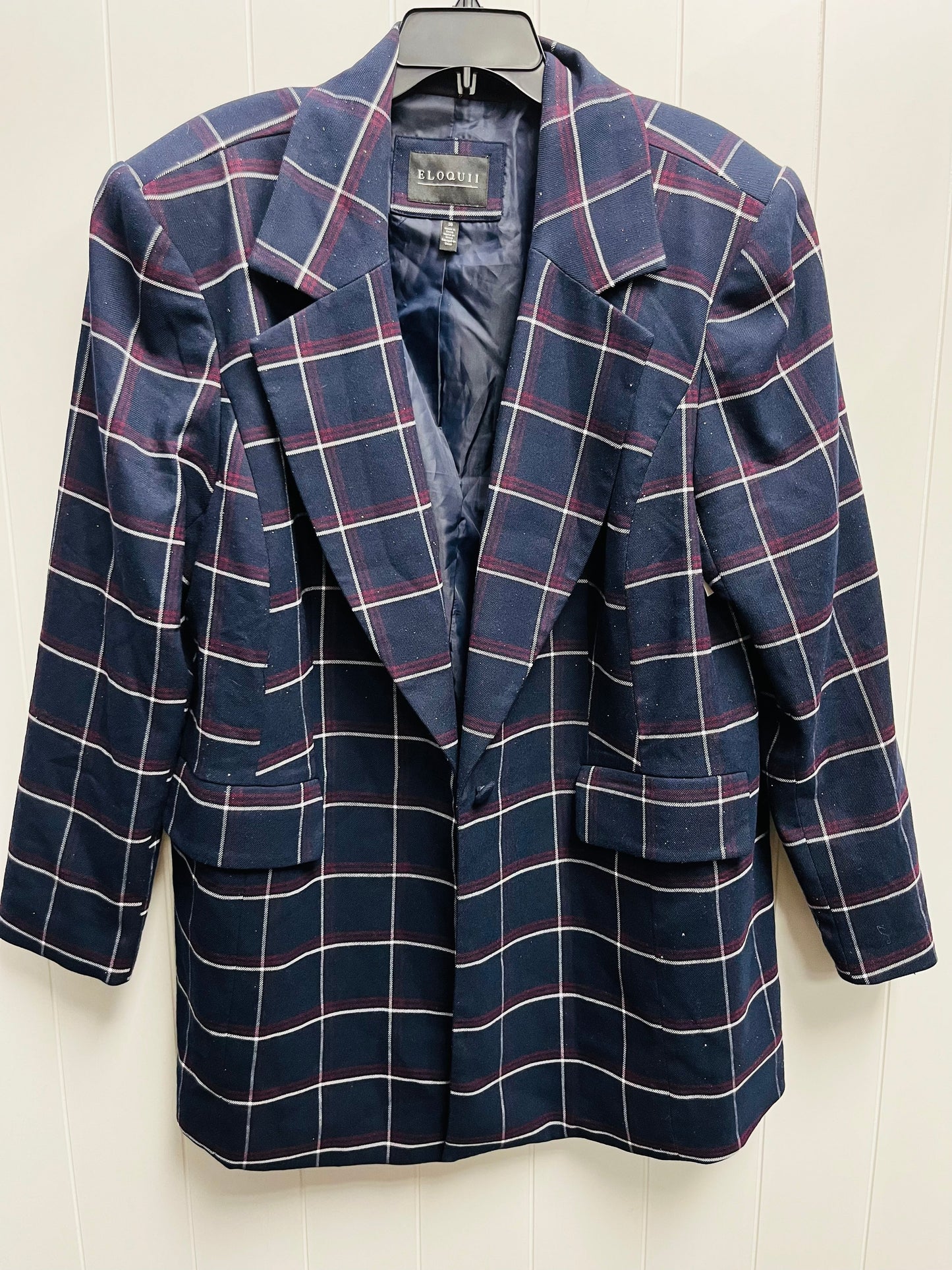 Blazer By Eloquii In Navy, Size: 20