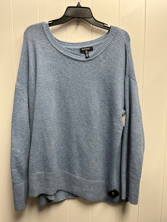 Sweater By Ellen Tracy In Blue, Size: Xl