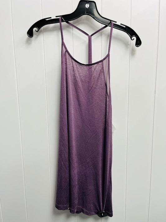 Athletic Tank Top By Lululemon In Purple, Size: Xl