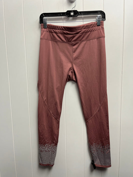 Mauve Athletic Leggings Fabletics, Size M