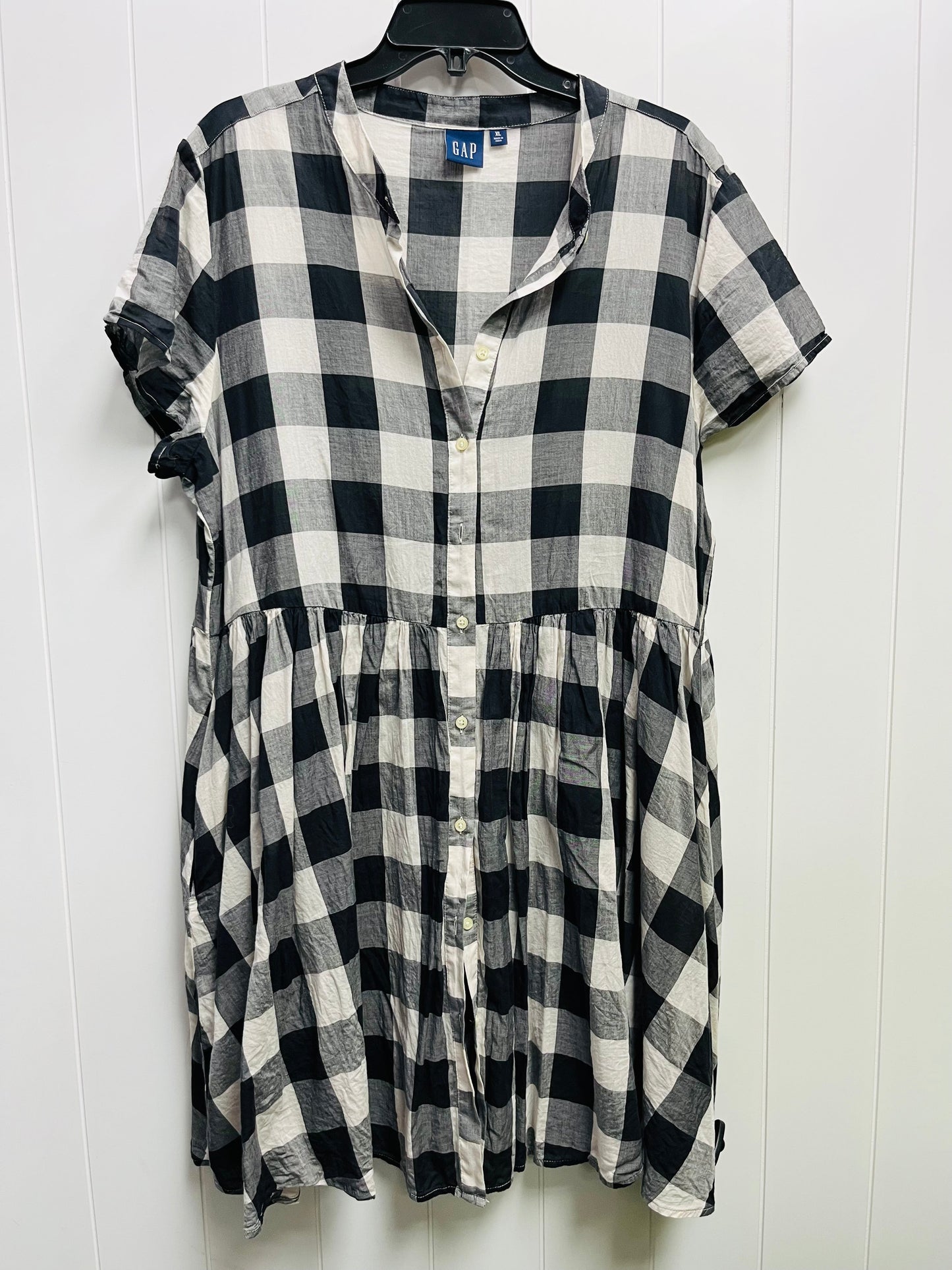 Dress Casual Short By Gap In Black & White, Size: Xl