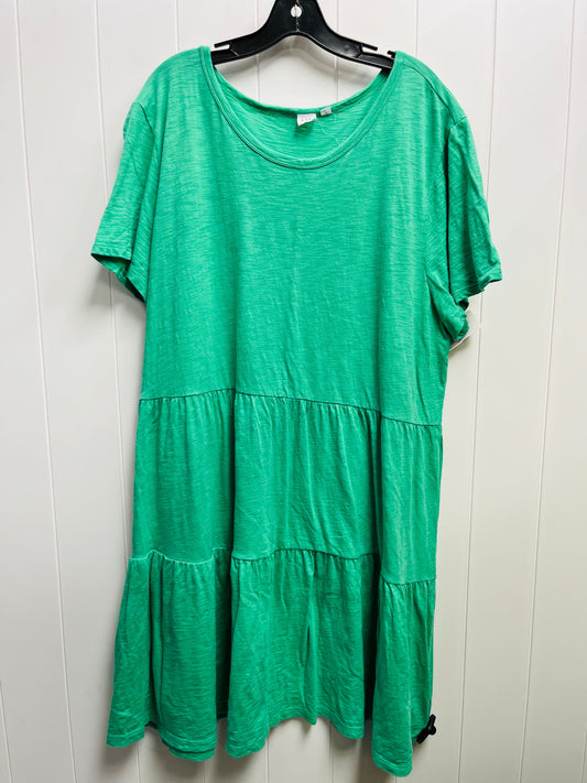 Dress Casual Short By Gap In Green, Size: Xxl