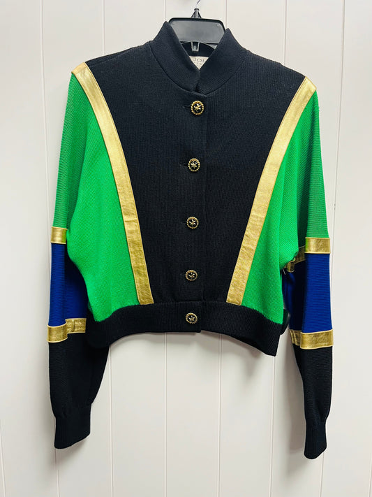 Black & Green Jacket Other St John Collection, Size S