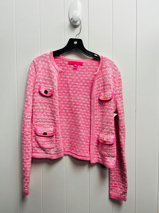 Pink Sweater Cardigan Lilly Pulitzer, Size Xxs