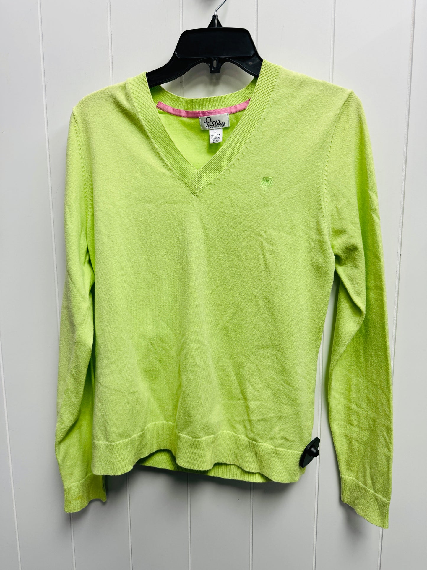 Sweater Designer By Lilly Pulitzer In Green, Size: L