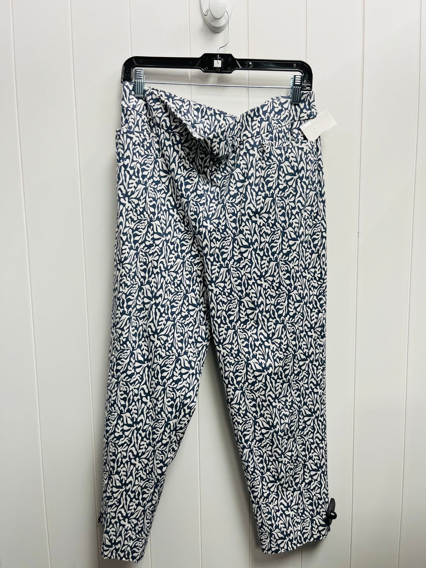 Pants Other By Chicos In Blue & White, Size: 14